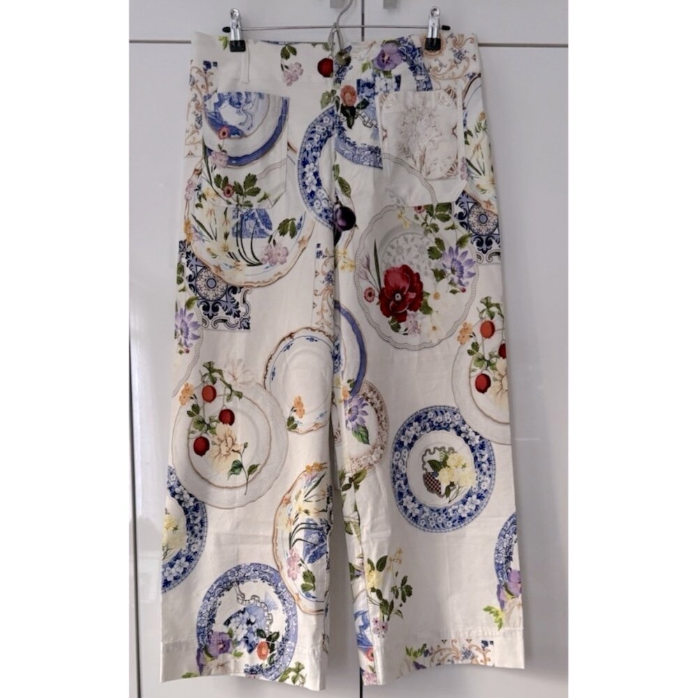 NWT Size 26 -The Colette Magic Fabric Crop Wide-Leg Pants by Maeve (NWT US$ 130) - Picture 15 of 16